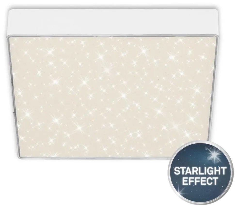 Briloner 7077-416 - LED Mennyezeti lámpa STAR SKY LED/16W/230V 21x21 cm fehér