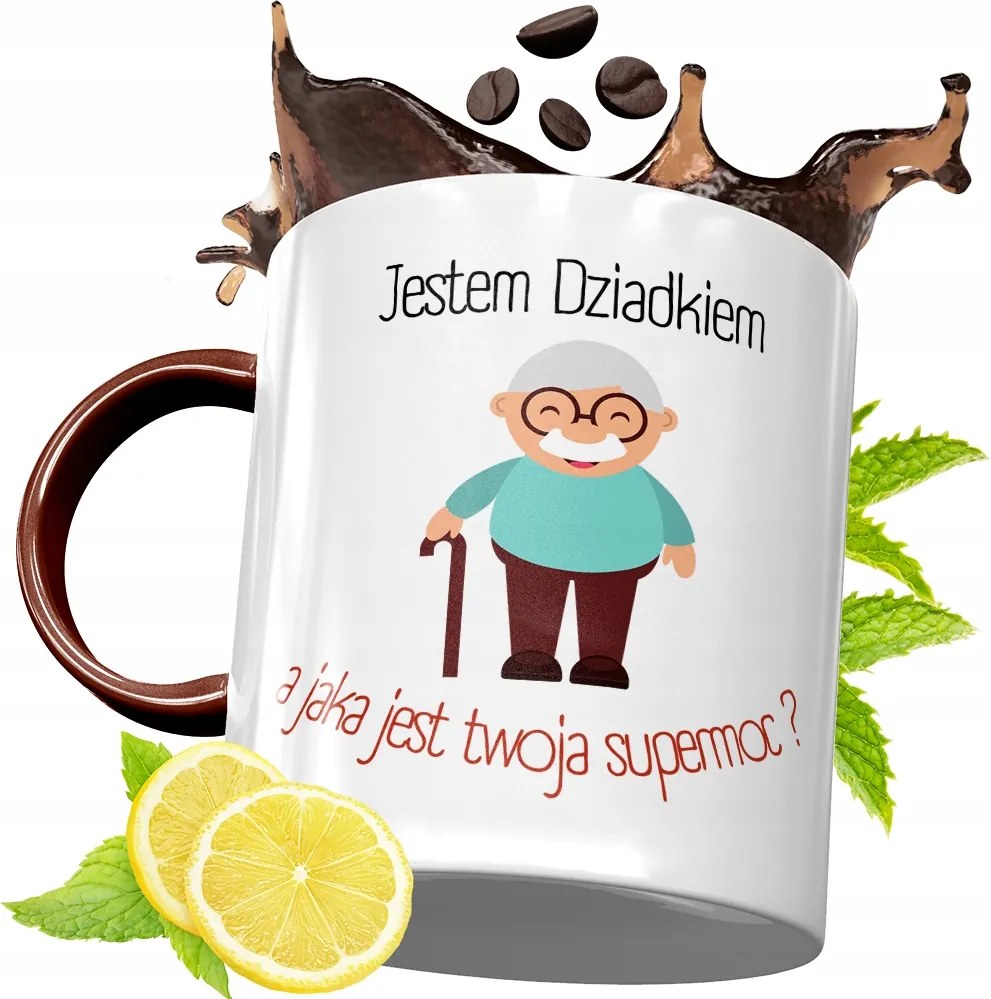 Bordó Bögre Nagypapának Születésnapra Ajándék fényképes nyomattal