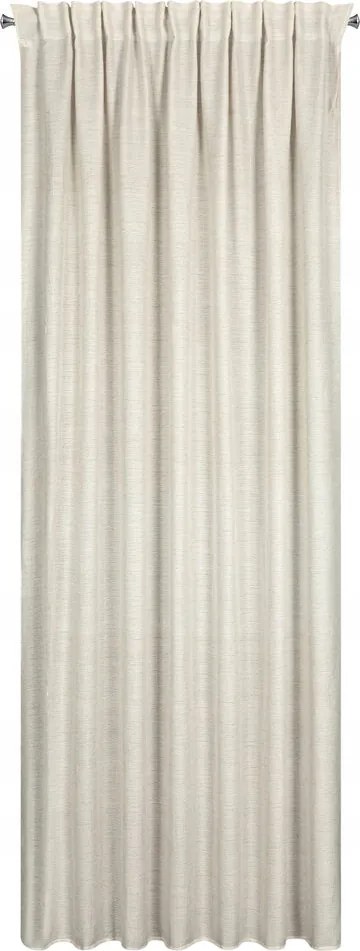 Etna szalagfüggöny 140x270 Eurofirany természetes csíkos