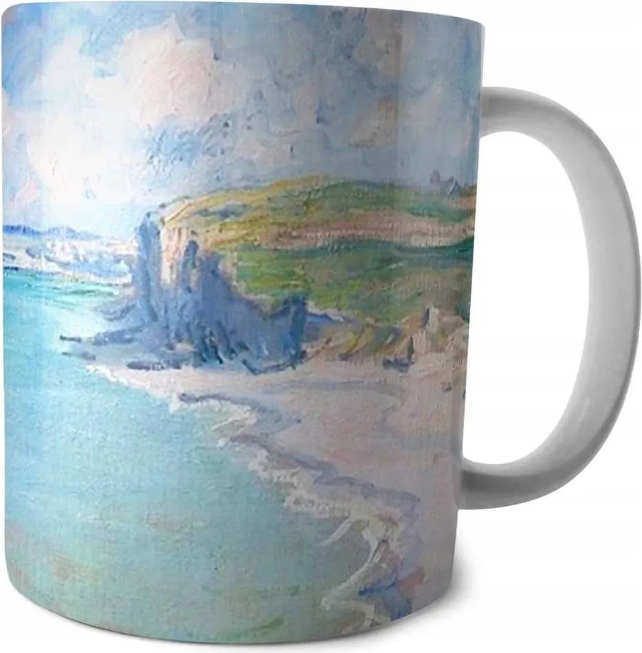 Pourville-i tengerpart Claude Monet bögre