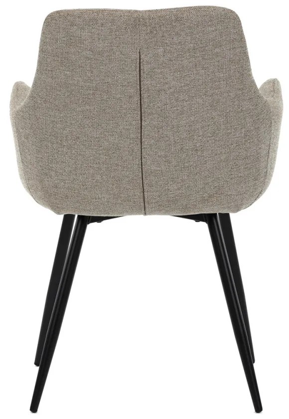 Scaun modern în carouri din țesătură Truffle . DCH-226