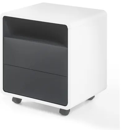 TEO irodai konténer fehér/antracit
