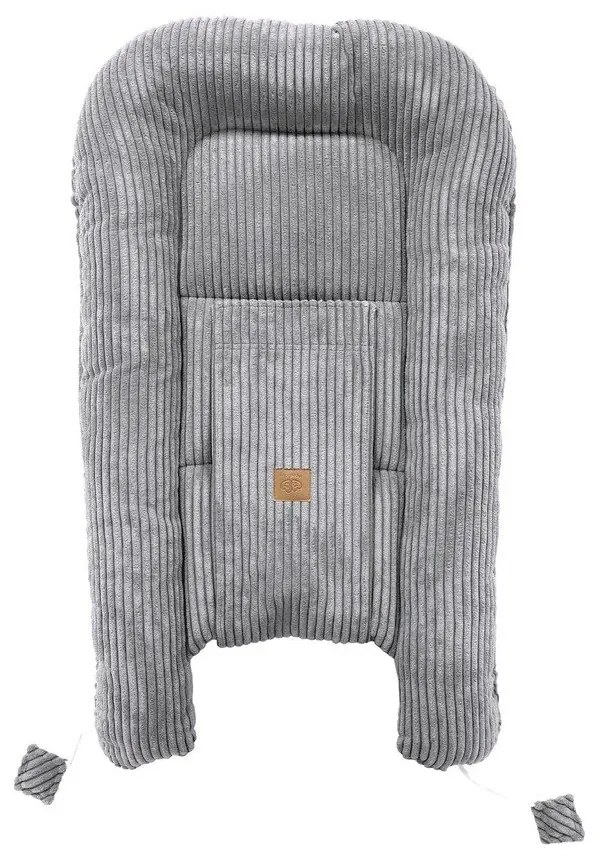 Szürke babafészek 55x83 cm – Meowbaby