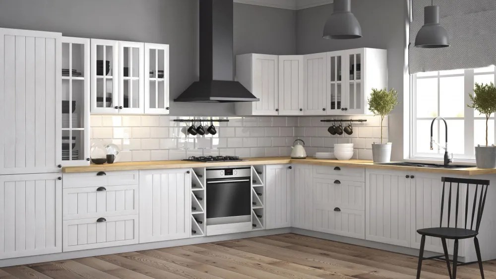 Provance D40SP kétajtós álló konyhaszekrény balos Sosna Andersen N