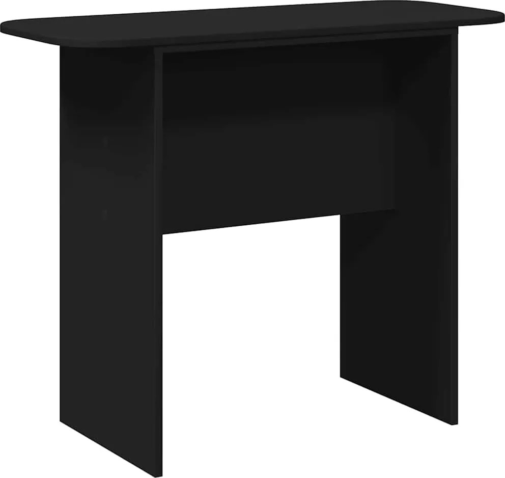 vidaXL Konzolasztal Fekete 93 x 40 x 75 cm Faanyag