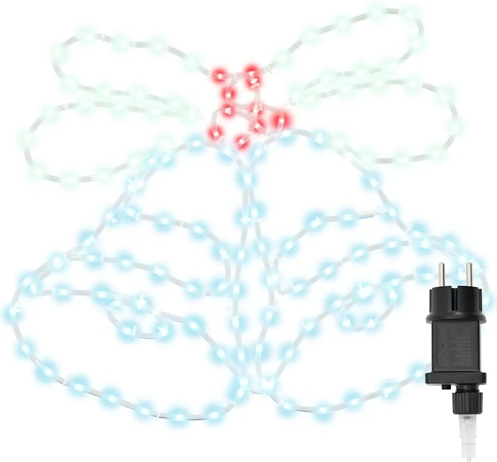 Karácsonyi Harang 144 LED-del Sokszínű 56 x 46 cm PVC