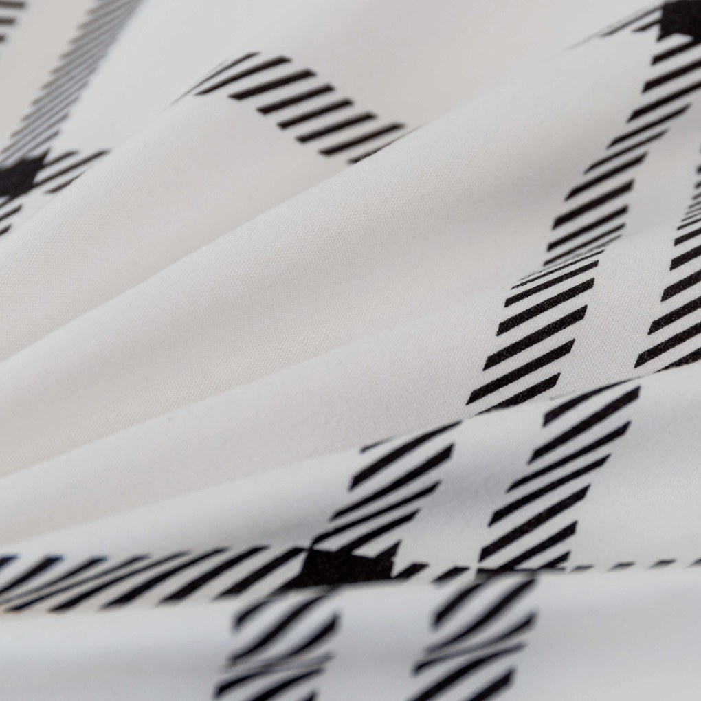 Mikroflanel ágyneműhuzat CUTE PANDA fehér Ágyneműhuzat mérete: 70 x 90 cm | 140 x 200 cm