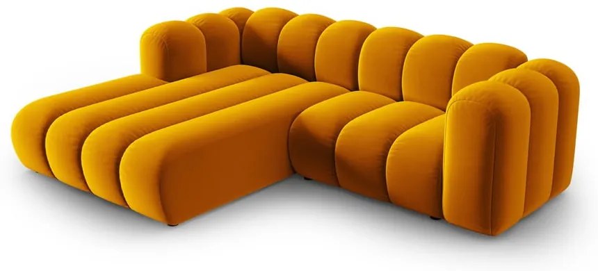 Sárga sarokkanapé (bal oldali) Lupine – Micadoni Home