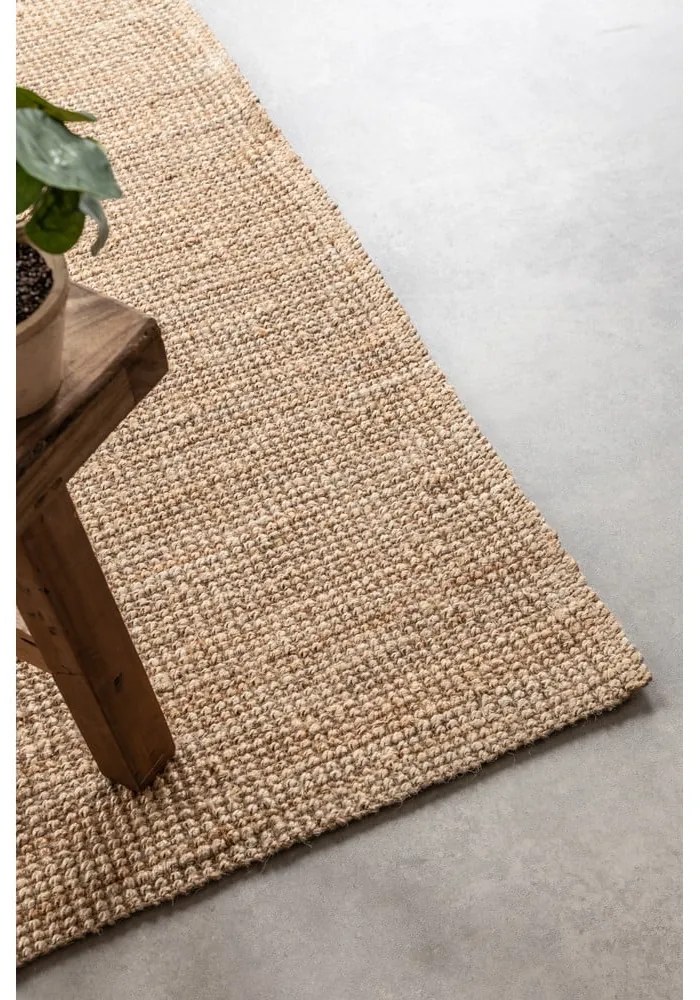 Natúr színű juta szőnyeg 60x90 cm Bouclé – Hanse Home