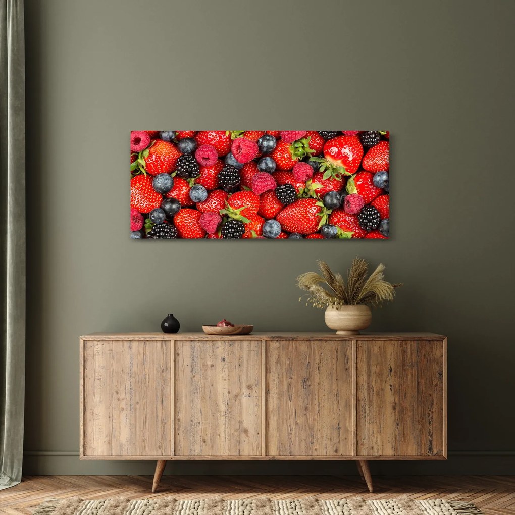 Kép - gyümölcs rakomány (120x50 cm)