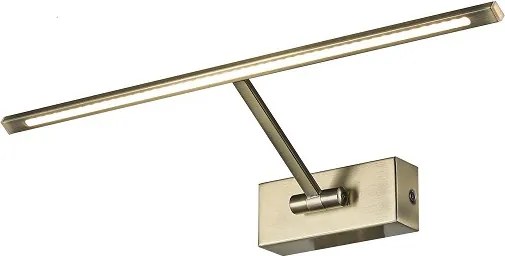 RENDL FRESCO 45 fali lámpa fekete 230V LED 8W 3000K