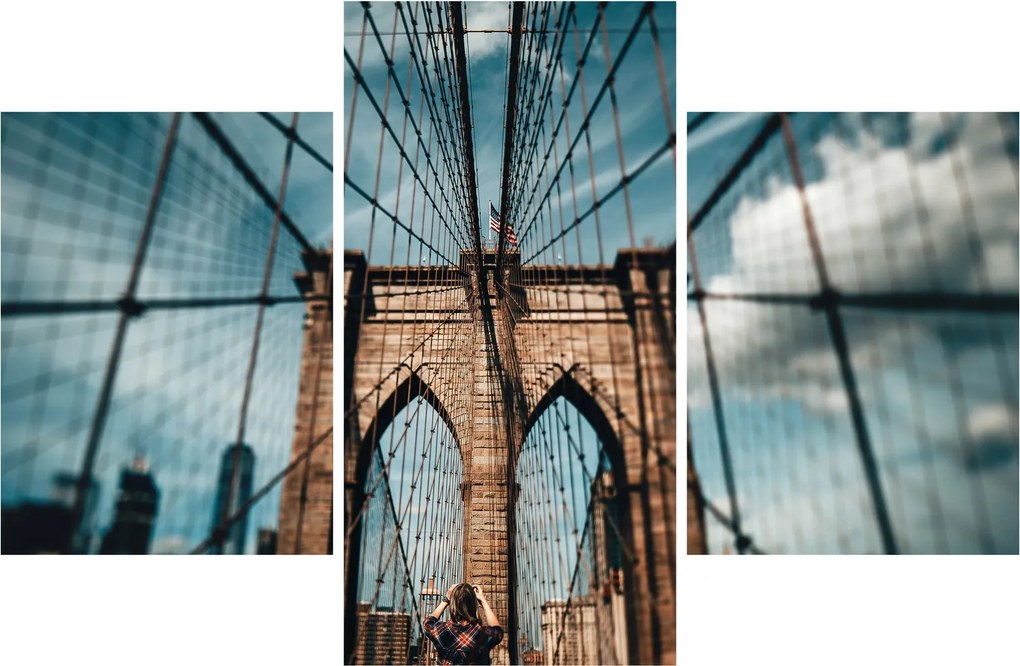 Kép - Brooklyn Bridge (90x60 cm)