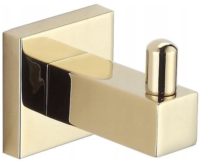 Mexen kiegészítők, törölközőtartó, 1 kampós, arany, 7020635-50