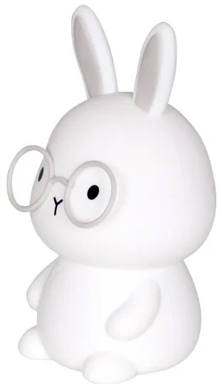 LED RGBW Dimmelhető gyermek érintős lámpa FLORKA LED/1W/5V USB 1200 mAh szürke