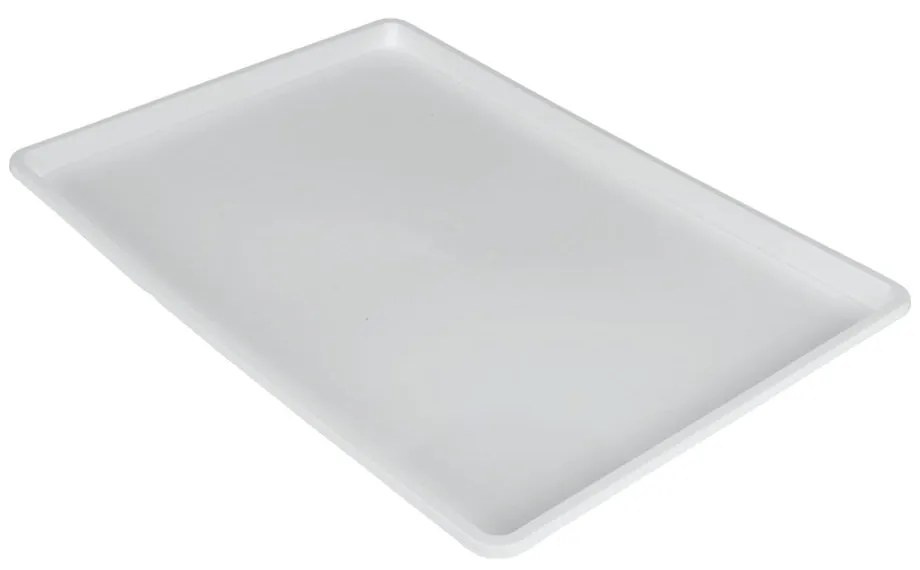 Germatex fehér tálca, 45 x 31 cm - Metaltex
