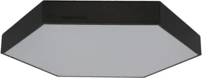 Mennyezeti LED lámpatest 135W/230V 3000/4000/6500K Ø 80 cm fekete