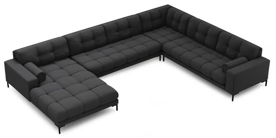 Sötétszürke sarokkanapé (jobb oldali) Bali – Cosmopolitan Design