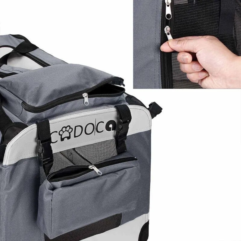 Hordozható táska 82 x 59 x 59 cm Grey - XL