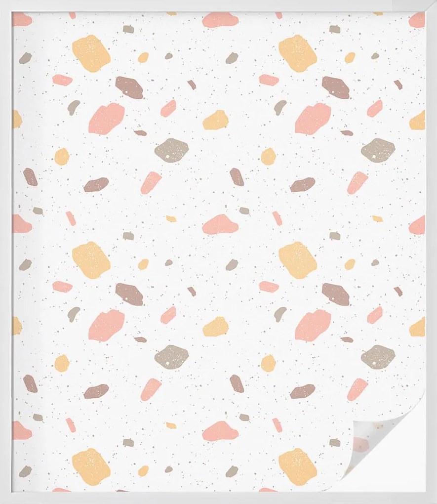 Szélvédőfólia Adatvédelem Absztrakt terrazzo 100x116 cm