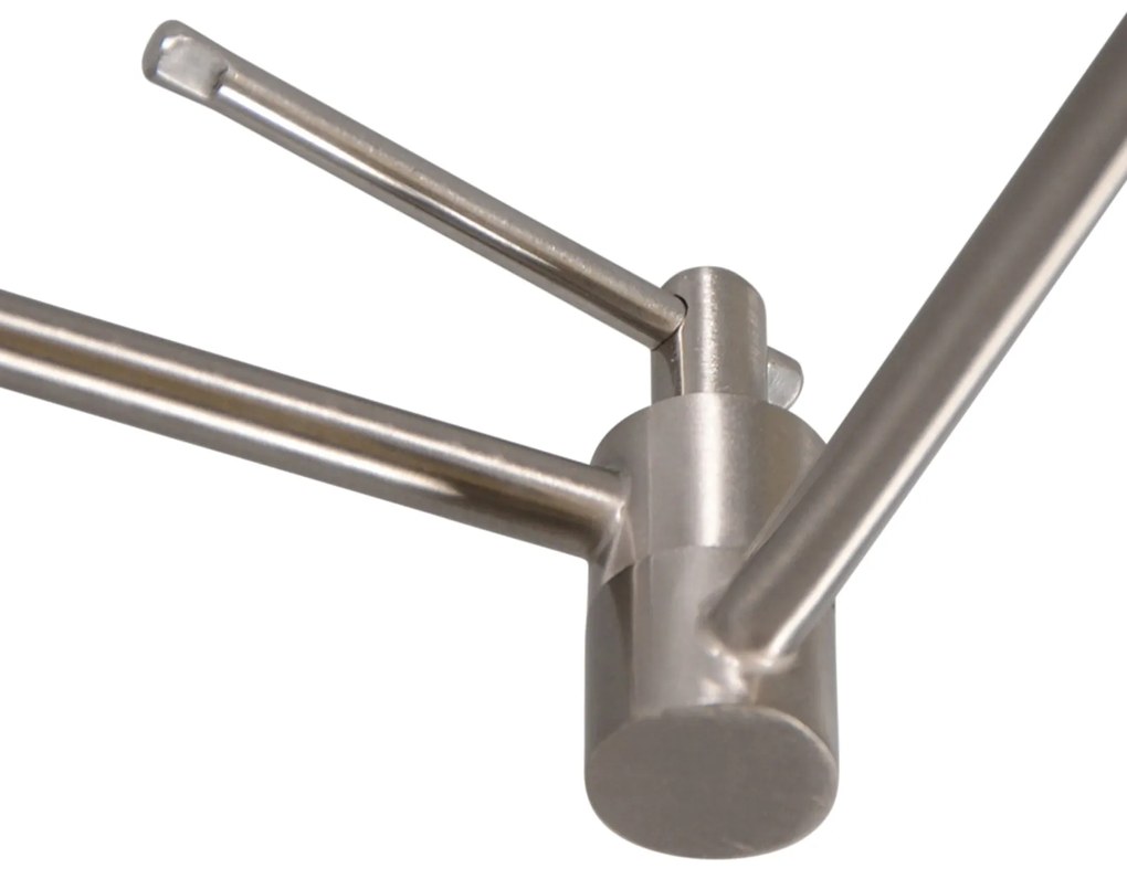 Acél lógólámpa árnyékoló nélkül állítható - Blitz