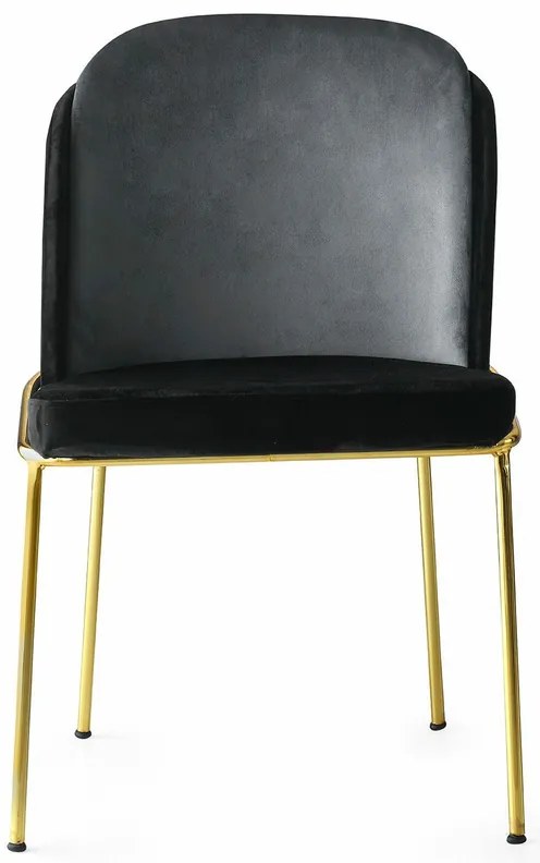 Dore Black and Gold étkezőszék szett, 2 db, 2 db