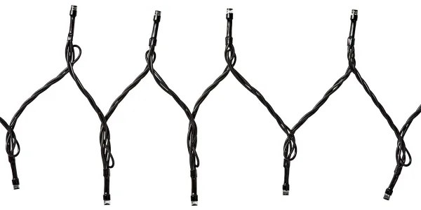 Nedis WIFILX01W200-LED Karácsonyi lánc 200xLED/8 funkció 25m IP65 Wi-Fi Tuya meleg fehér