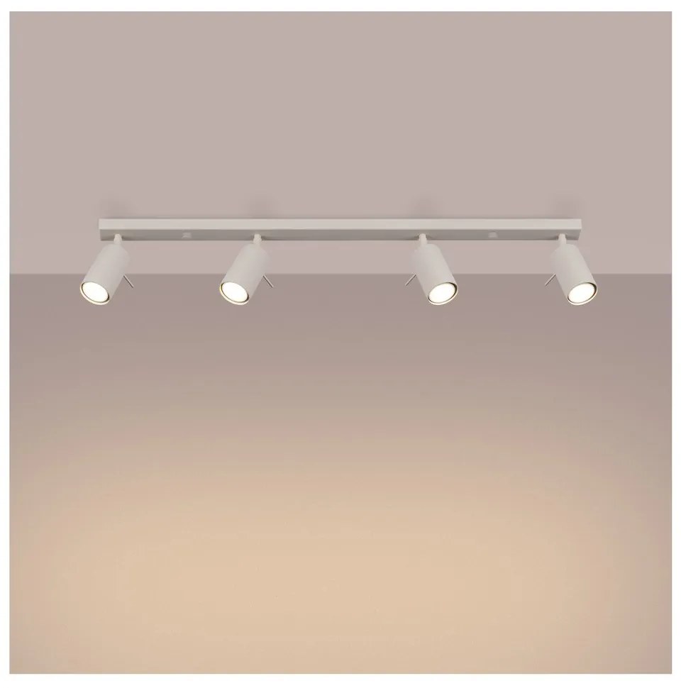 Krémszínű spotlámpa 6x81 cm Etna – Sollux