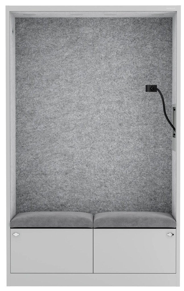 Sally korpus szary - siedzisko szary 1150 mm