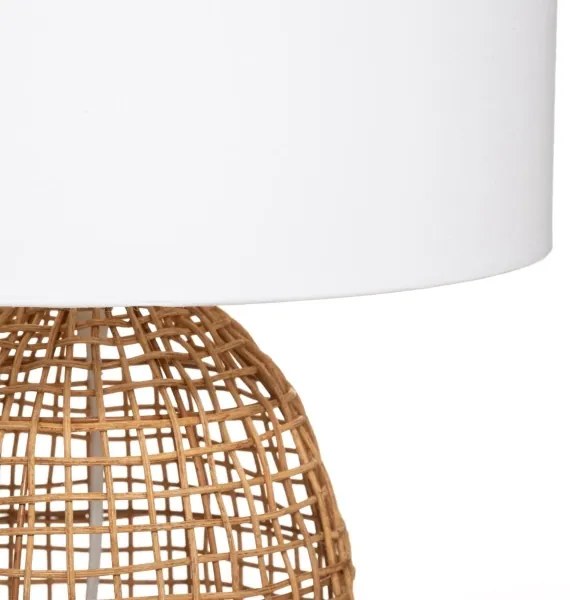 Atmosphera - Asztali lámpa KARLA 1xE27/25W/230V rattan