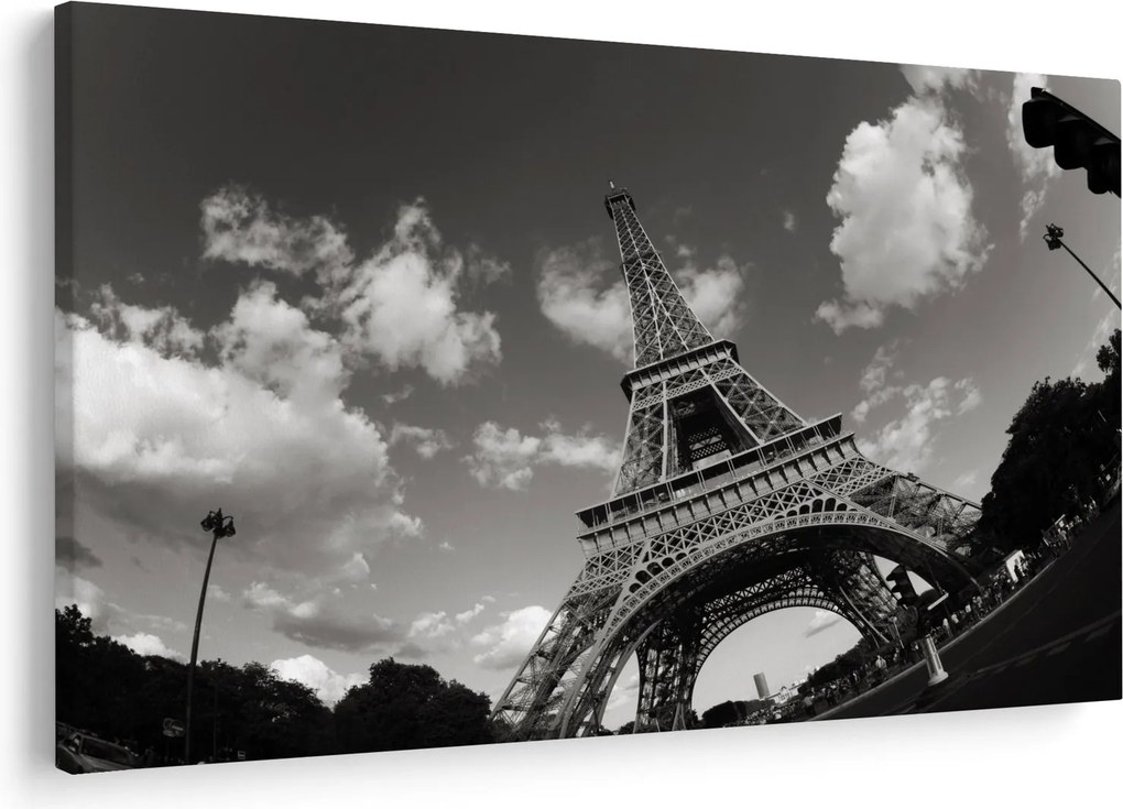 Kép - Eiffel-torony Párizsban (90x60 cm)