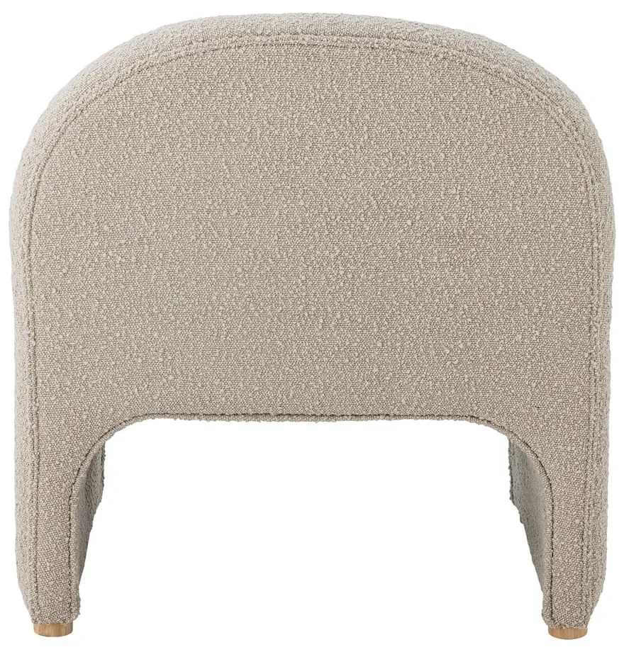 Krémszínű buklé fotel Neel – Bloomingville