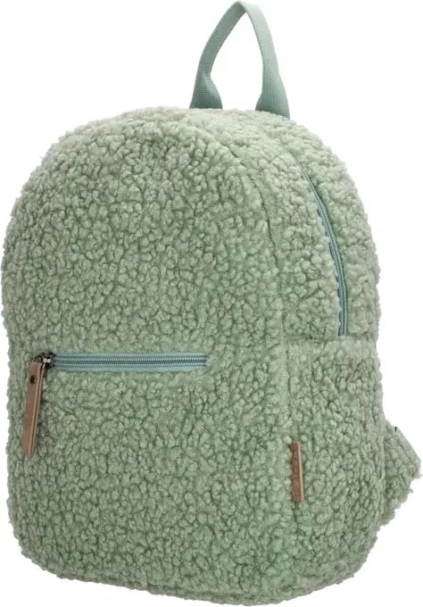 Zöld puha gyerek hátizsák „Furry”