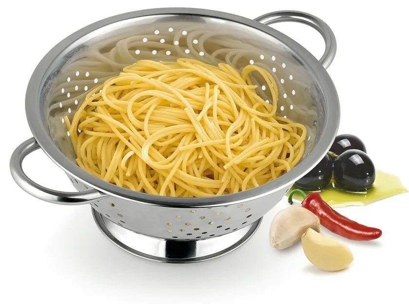 Tescoma Rozsdamentes szűrőedény állvánnyalGrandCHEF átmérő 24 cm, 24 cm