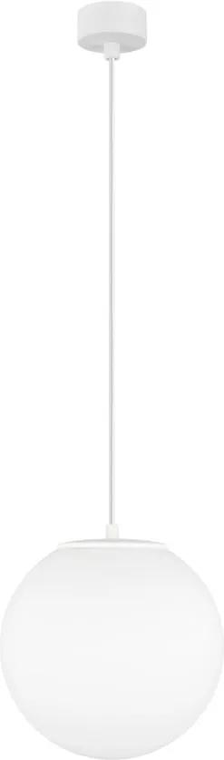 Tsuki matt fehér függőlámpa, ⌀ 25 cm - Sotto Luce