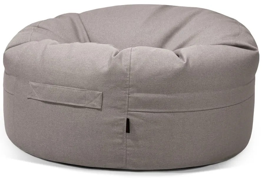 Szürkésbézs babzsákfotel Roll 105 – SLOWDOWN