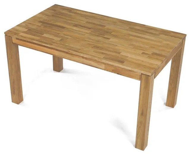 Tömör Tölgy Étkezőasztal 140×80 cm. DS-H140 DUB