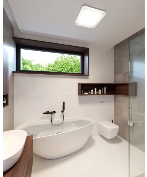 LED2 - LED Mennyezeti lámpa SQUARE LED/12W/230V IP54 3000/4000/5700K