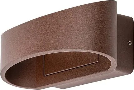 RÁBALUX 77180 GERLA Modern Kültéri Fali Lámpa Barna IP44