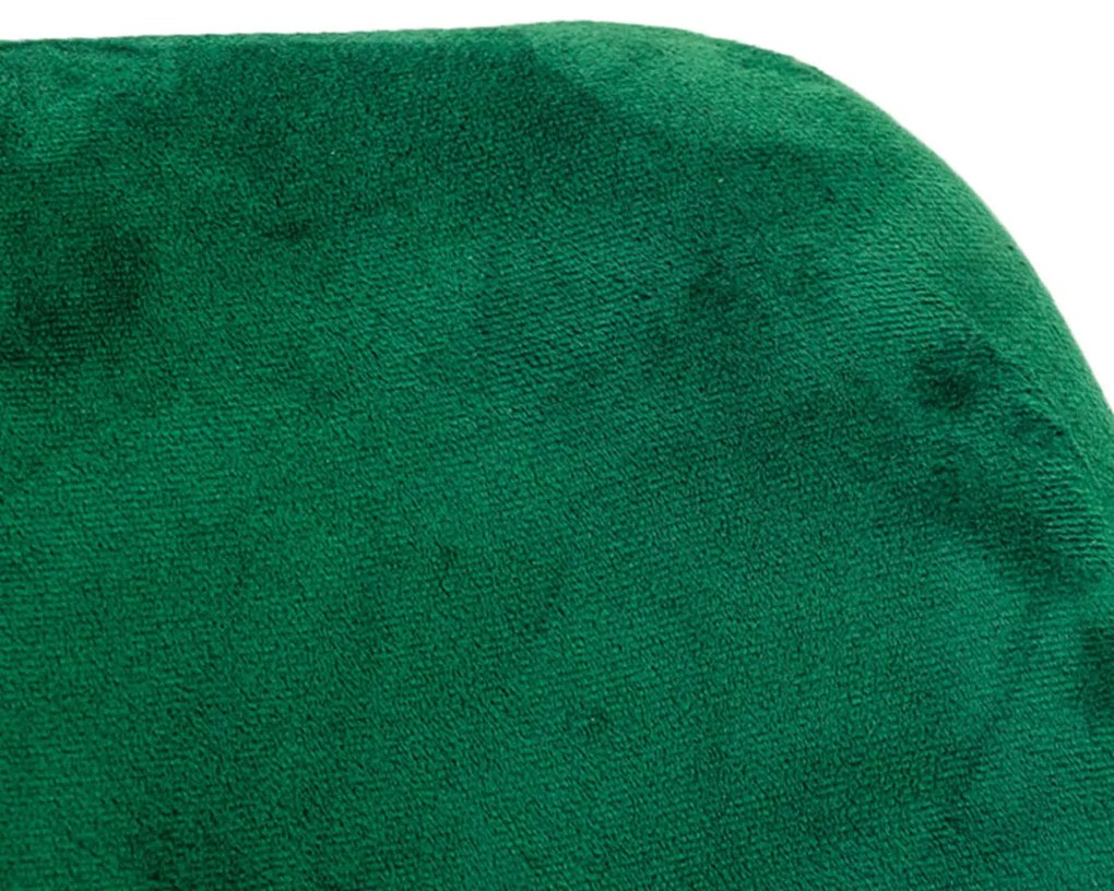 Bársony étkezőszék skandináv stílusban Green Glamor