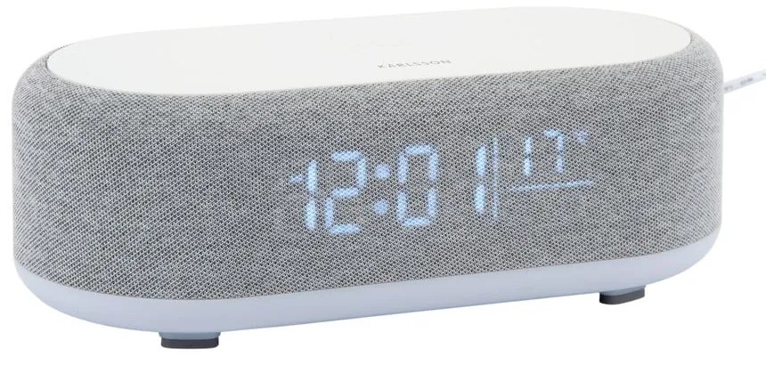 Digitális ébresztőóra vezeték nélküli töltővel Vogue – Karlsson