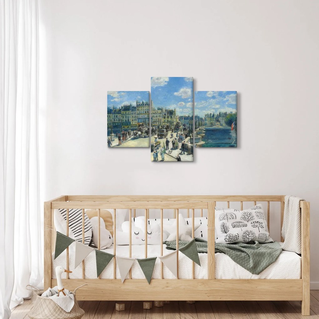 Kép - Auguste Renoir, Pont Neuf, Paris, reprodukciók (90x60 cm)
