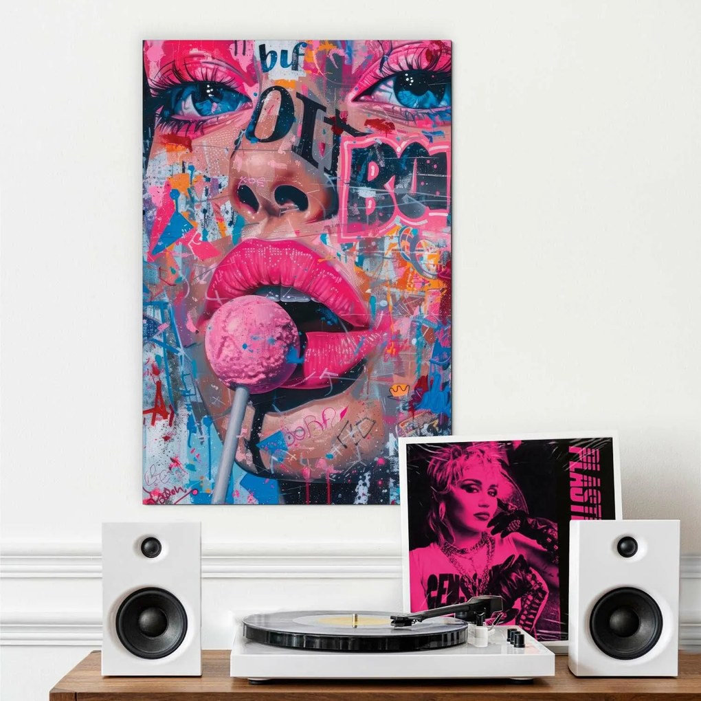 DUBLEZ | Street art kép - Nyalóka