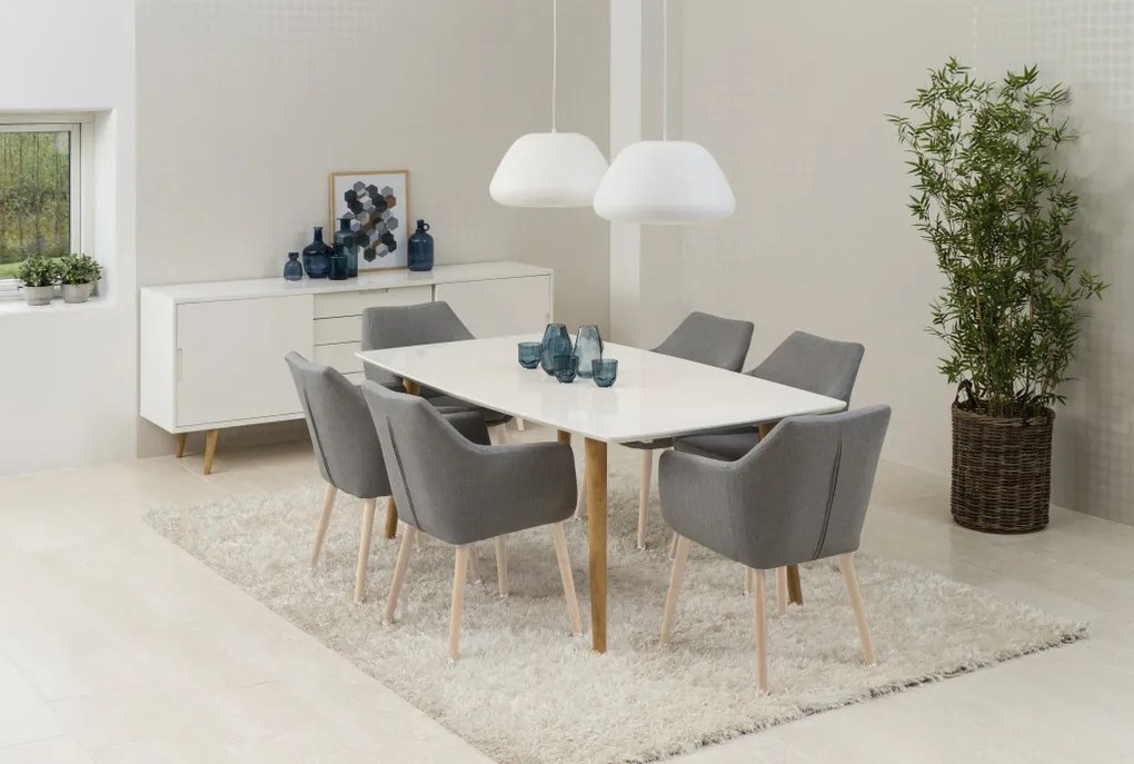 Flora design karfás szék