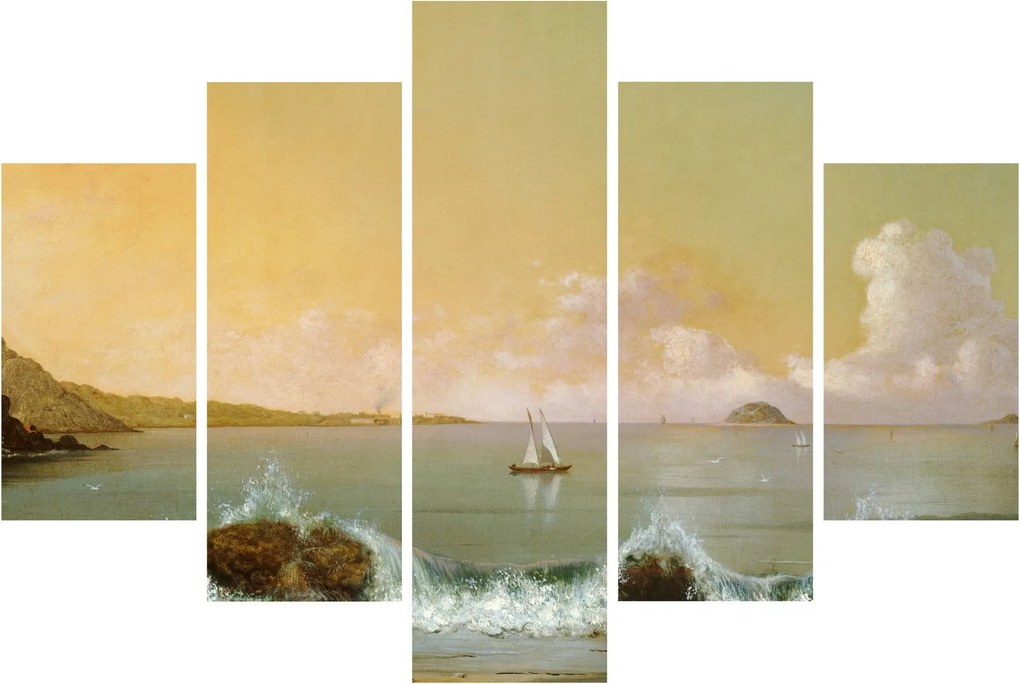 Kép - Martin Johnson Heade, Rio de Janeiro Bay, reprodukciók (150x105 cm)