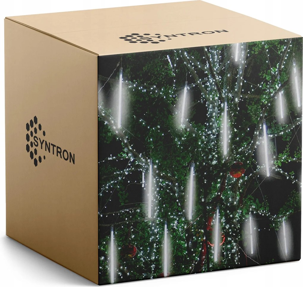 Jégcsap Dekoratív Fehér Karácsonyi Lámpák Meteorák 8x47cm 3,2mLED