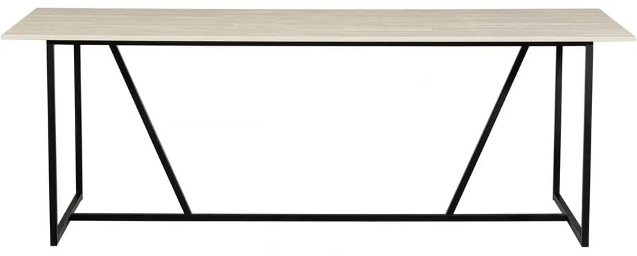 Kőrisfa étkezőasztal 90x220 cm Silas – WOOOD