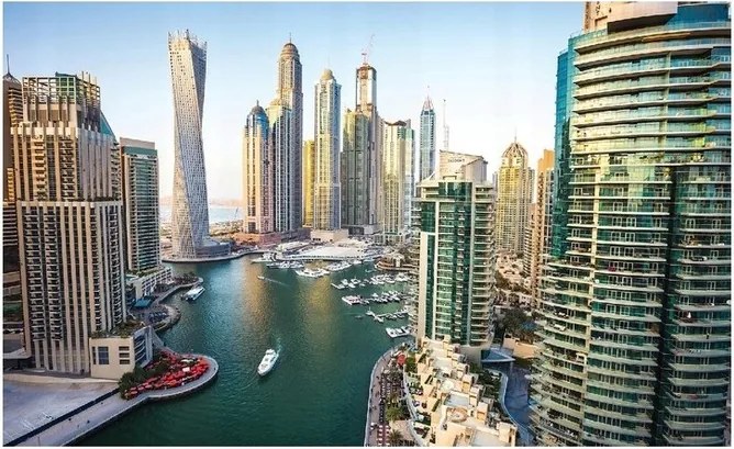 Fotótapéta Dubai Város Épületek Hálószoba 312x219