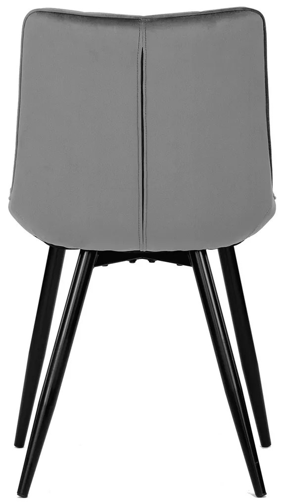 Étkezőszék garnitúra CT-384 GREY4, 4 db