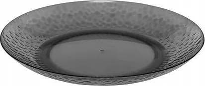Estiva tányér 27 cm műanyag, sötétszürke