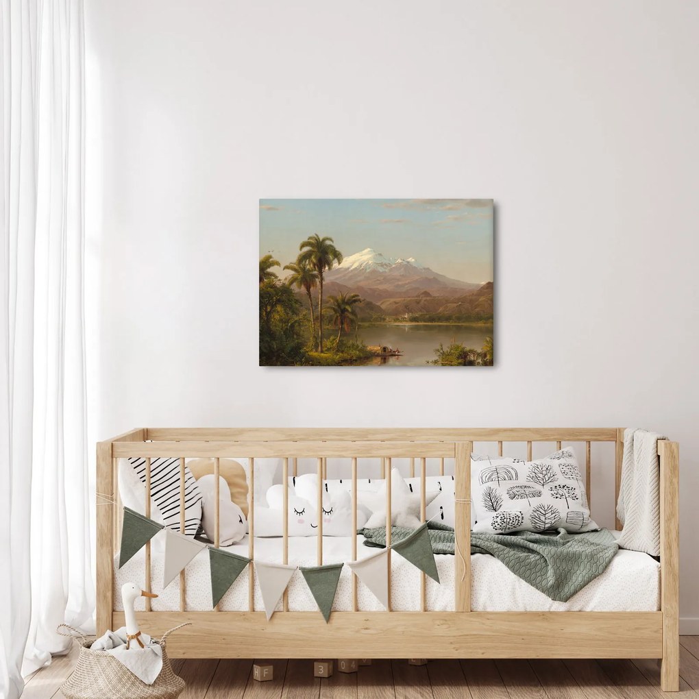 Kép - Frederic Edwin Church, Tamaca Palms, reprodukciók (70x50 cm)